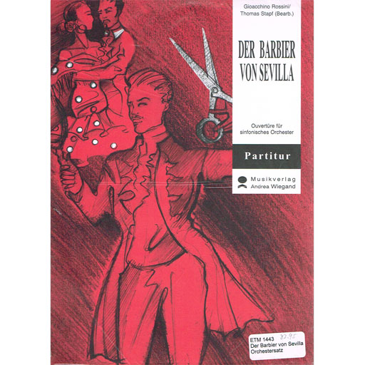 Rossini - Barber of Seville - String Orchestra Score/Parts edited by Stapf ETM1443