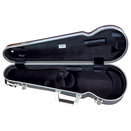 BAM Panther Hightech Contoured Violin Case Black