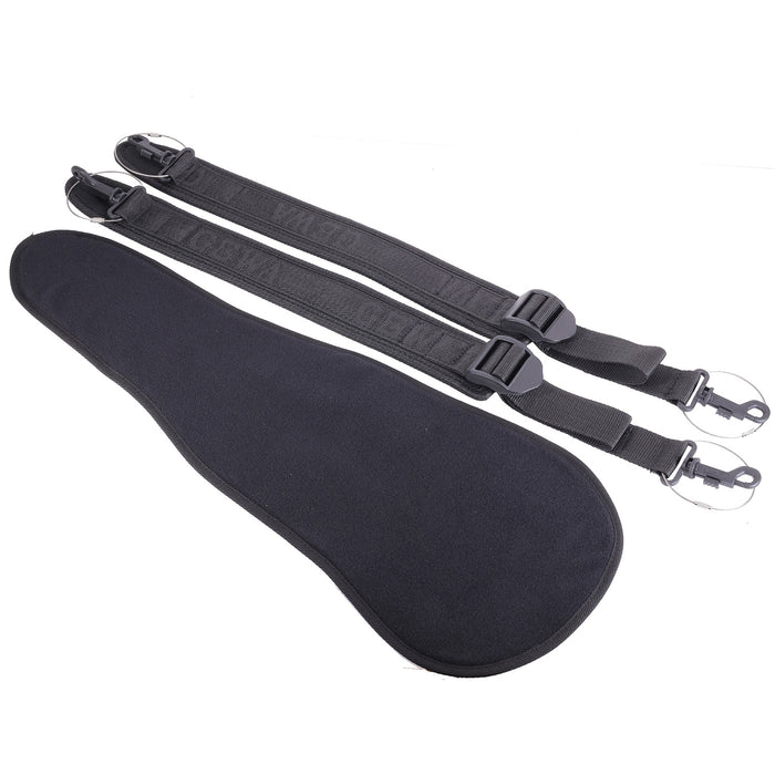 GEWA Air 2.0 Shaped Adjustable Viola Case with Subway Handle Red Gloss 13"-17"