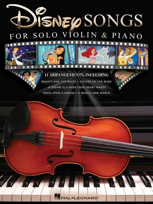 Disney Songs - Violin/Piano Accompaniment Hal Leonard 159561