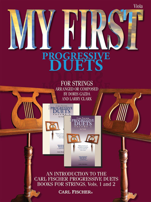 My First Progressive Duets for Strings - Viola Duet by Clark Fischer BF51