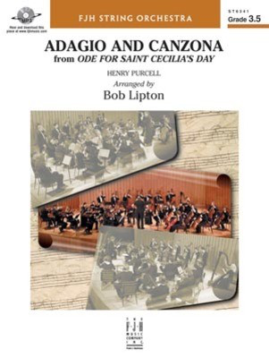 Adagio and Canzona - Henry Purcell - Bob Lipton FJH Music Company Score/Parts