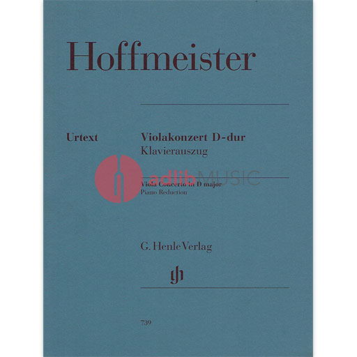 Hoffmeister - Concerto in Dmaj - Viola/Piano Accompaniment Henle HN739