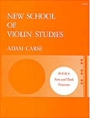 New School of Violin Studies Book 4 - First and Third Postions - Adam Carse - Violin Stainer & Bell Violin Solo