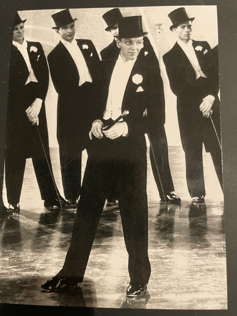Greeting Card Fred Astaire Top Hat