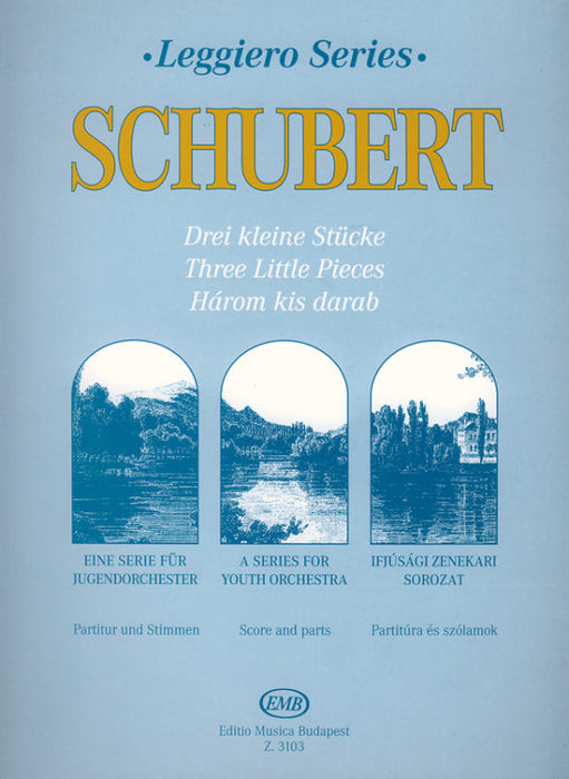 Schubert - 3 Little Pieces - String Orchestra arranged by Maros EMB Z3103