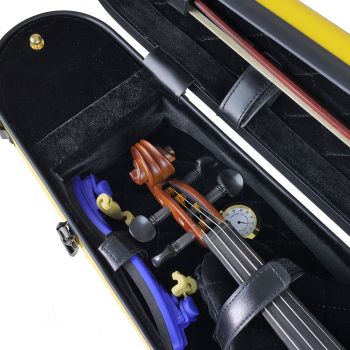 ART Shaped Violin Case 4/4-3/4 Canary Yellow