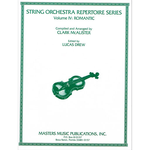 String Orchestra Repertoire Series Volume 4 Romantic Viola Part M228 — The Sydney String Centre