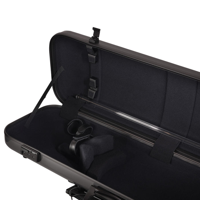 GEWA Air 2.1 Oblong Violin Case Grey Gloss