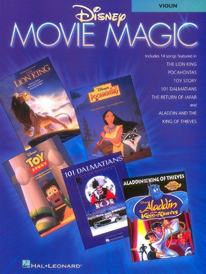 Disney Movie Magic - Violin Instrumental Solos - Various - Violin Hal Leonard Violin Solo
