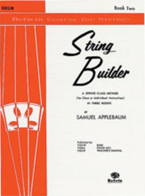 String Builder, Book 2 - Cello - Samuel Applebaum - Cello Belwin