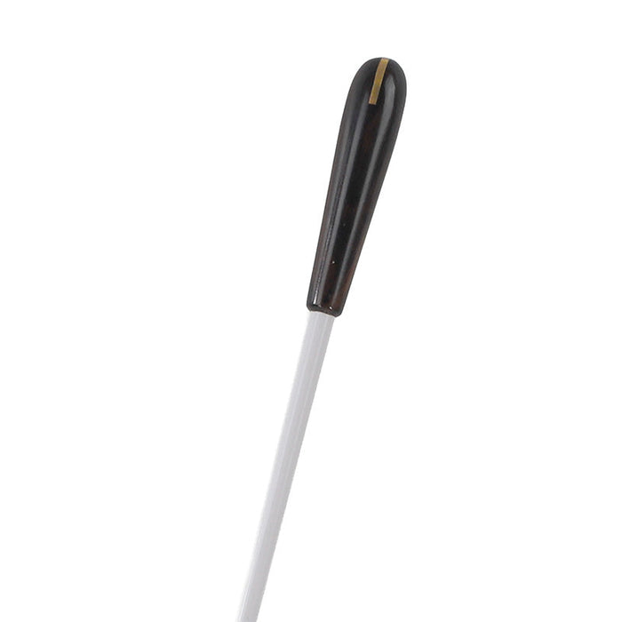 Takt White Conductors Baton with Ebony Handle and Brass Cross 13"