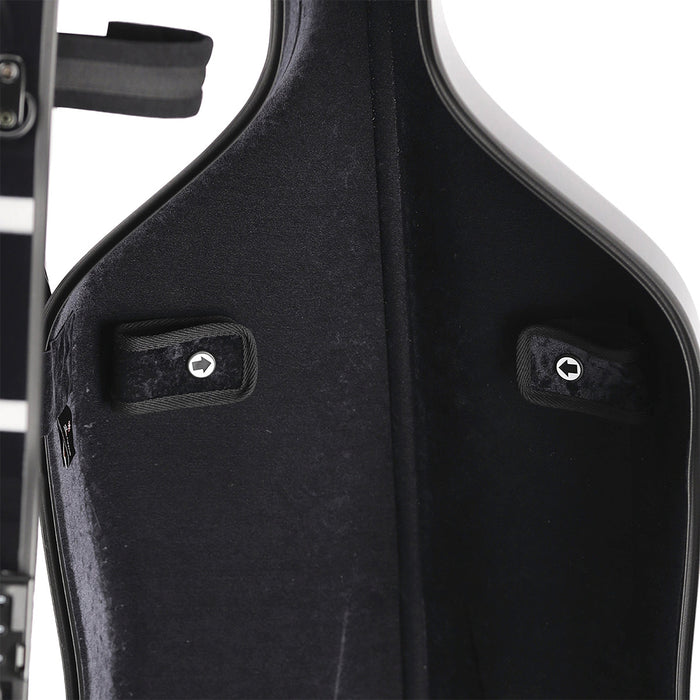 GEWA Air 3.9 Cello Case Black Gloss