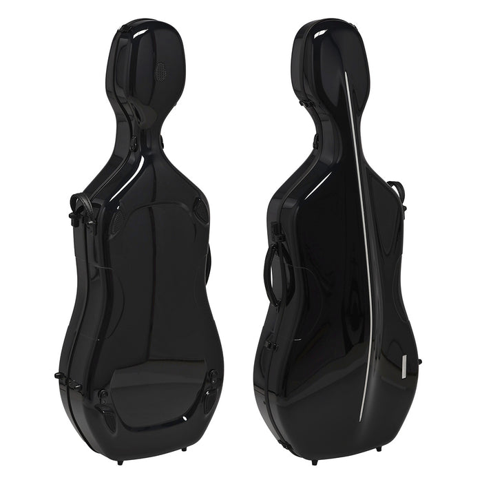 GEWA Air 3.9 Cello Case Black Gloss