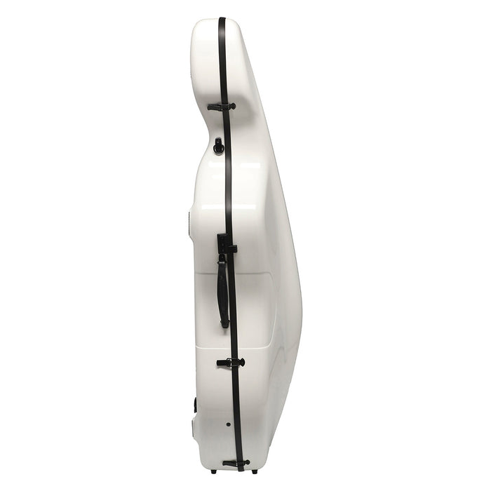 GEWA Air 3.9 Cello Case White Gloss with Blue Interior