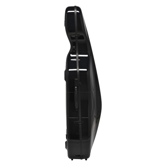 GEWA Air 3.9 Cello Case Black Gloss with Blue Interior
