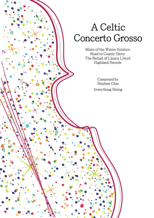 A Celtic Concerto Grosso - Stephen Chin - String Orchestra Conductor Score & Parts