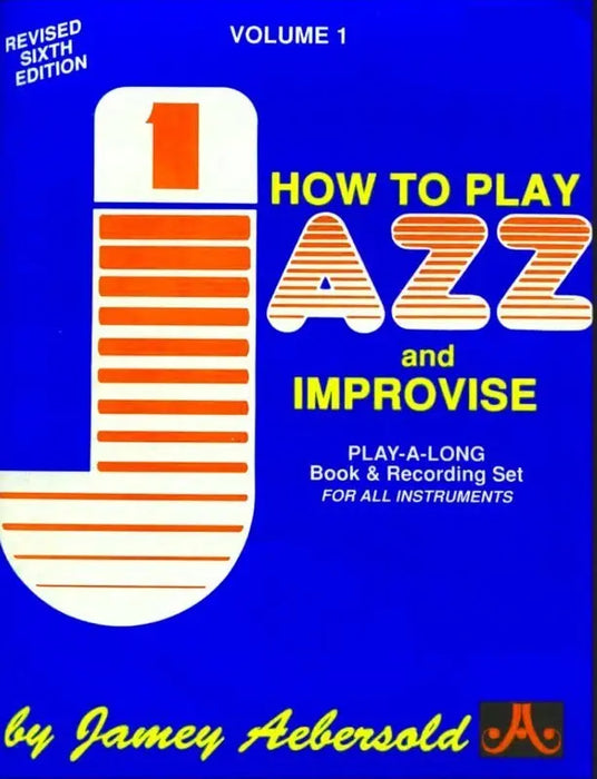 How to Play Jazz and Improvise - C Instrument/OLA by Aebersold 907030157