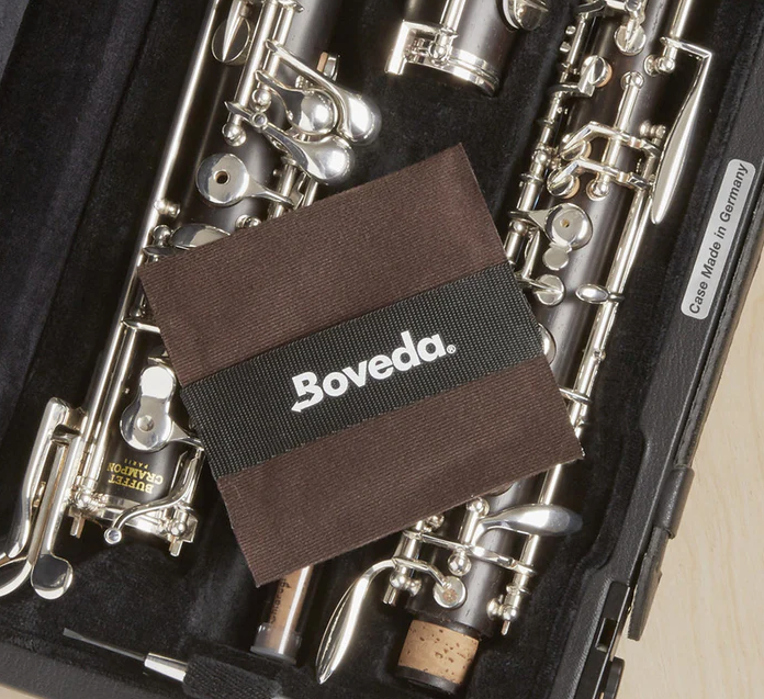 Boveda 2-Way Humidity Control Packet Holder Small for Violin/Viola