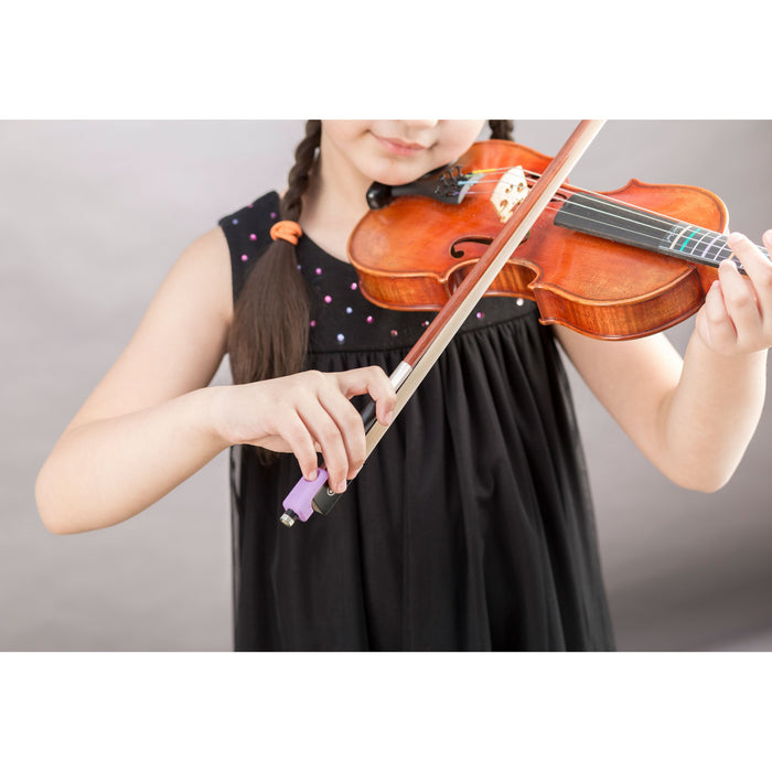 PinkyHold Bow Aid for Violin/Viola Purple