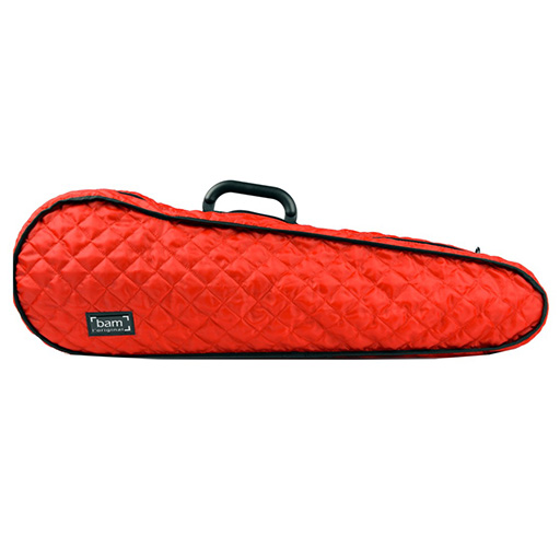 BAM Hoodie for Hightech Contoured Violin Case Red 4/4