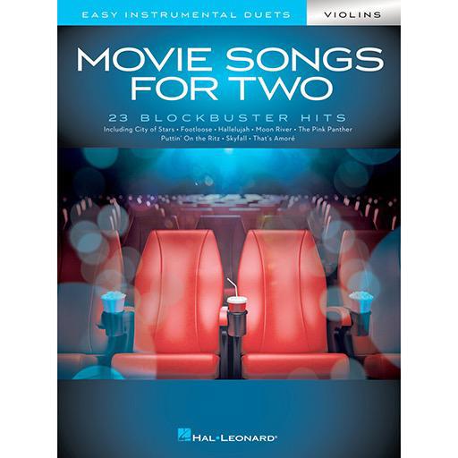Movie Songs for Two - Violin Duet Hal Leonard 284656