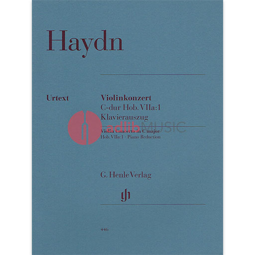 Haydn - Concerto in Cmaj Hob.VIIA1 - Violin/Piano Accompaniment Henle HN446