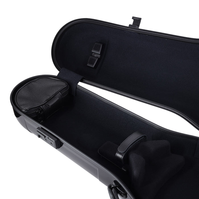 GEWA Air 2.0 Shaped Adjustable Viola Case Black Gloss 16.5"-15"