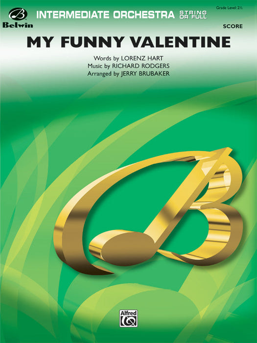 MY FUNNY VALENTINE (PIF) GR 2.5 RODGERS HART