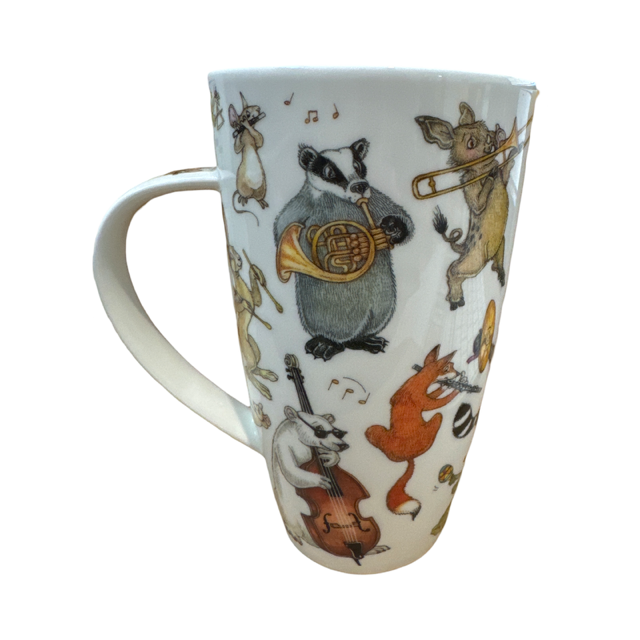 Dunoon Fine Bone China Mug Crash, Bang, Wallop!