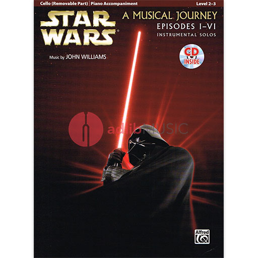 Star Wars Episodes 1-6 - Cello/CD/Piano Accompaniment 32131