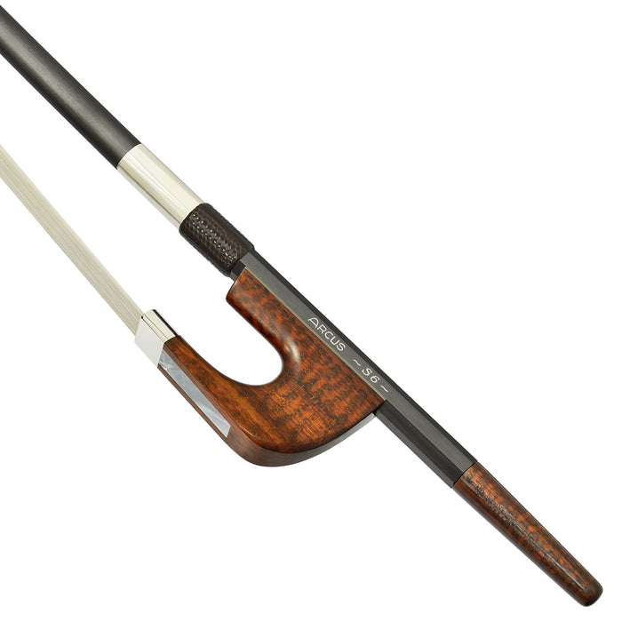 Arcus S6 Silver 935 German Style Round Double Bass Bow