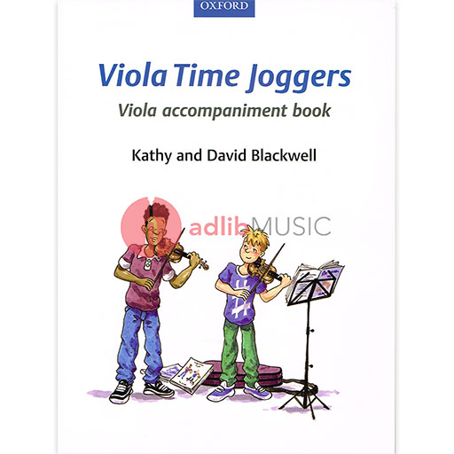 Viola Time Joggers - Viola Accompaniment Book by Blackwell New 2013 Oxford 9780193398559