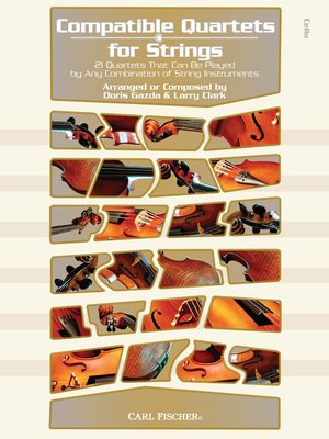 Compatible Quartets for Strings - Cello Quartet by Clark/Gazda Fischer BF108