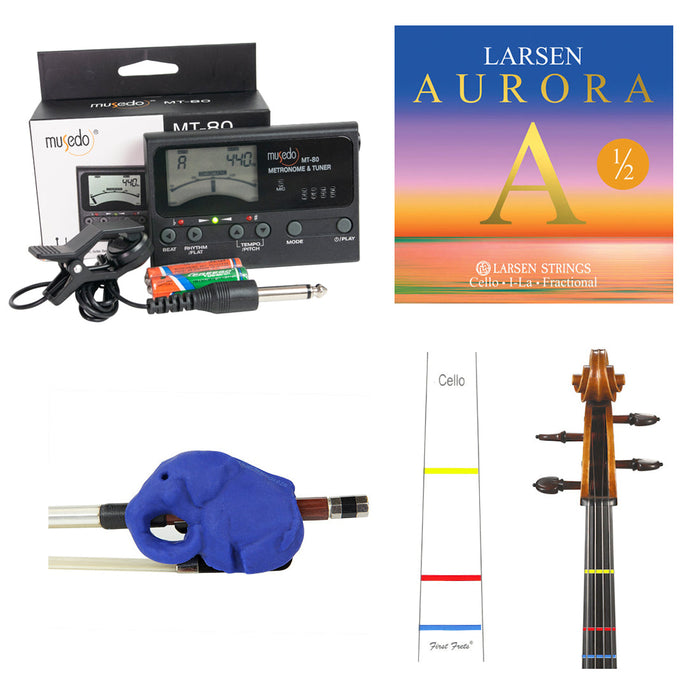 Beginner At Home Learning Essentials for 1/2 Cello