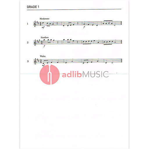 ABRSM Violin Specimen Sight-Reading Tests Gr 1-5