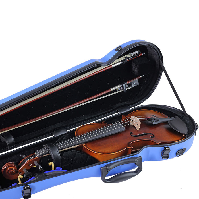 ART Shaped Violin Case 4/4-3/4 Sky Blue