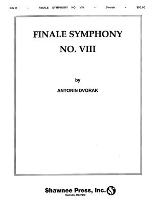 Finale - Symphony No. 8 - Antonin Dvorak - Schaefer Hal Leonard Score/Parts