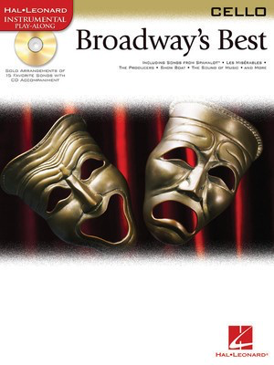 Broadway's Best - for Cello - Various - Cello Hal Leonard Cello Solo /CD