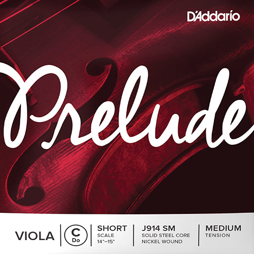 D'Addario Prelude Viola C String Medium Short 14"