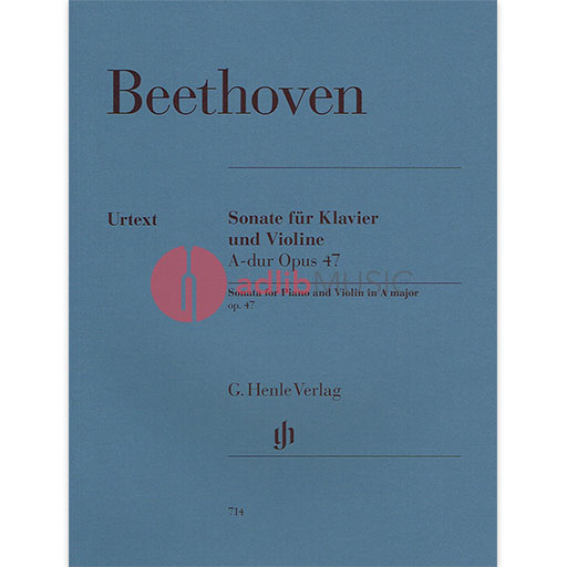 Beethoven - Sonata in Amaj Op47 - Violin/Piano Accompaniment Henle HN714