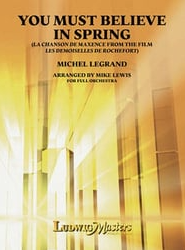 YOU MUST BELIEVE IN SPRING - STRING ORCHESTRA - LEGRAND ARR LEWIS - LUDWIG MASTERS