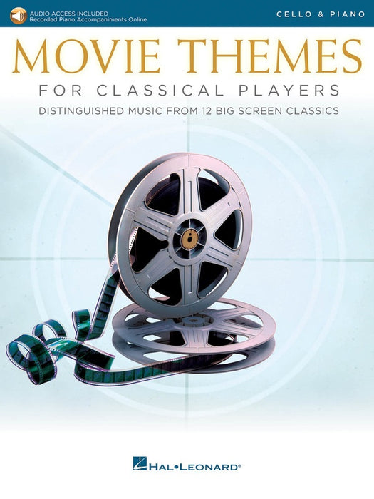 Movie Themes for Classical Players - Cello/Audio Access Online Hal Leonard 284607