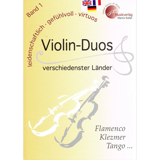 Violin-Duos Volume 1 - Violin Duet arranged by Martin Keller MVK171701