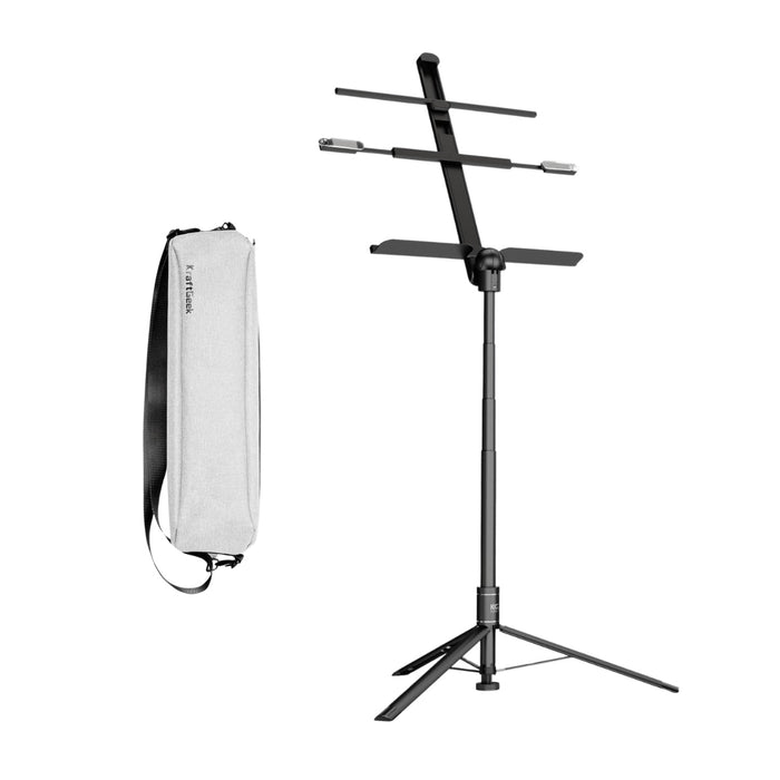 KraftGeek Capsule Music Stand Concerto Combo Black