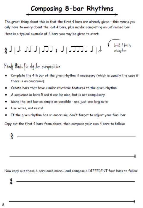 How to Blitz Musicianship Grade 4 - Student Book by Coates M4