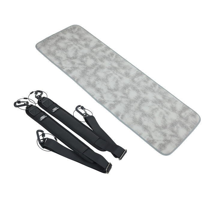 JML Carbon Fibre Adjustable 2.3 Oblong Viola Case Ocean Blue 15-16.5"