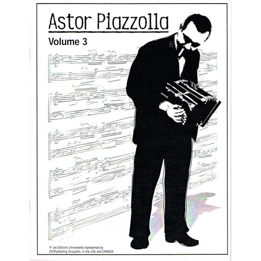 Piazzolla - Volume 3 - Violin/Guitar Duet ZIK ZIK-V-2003