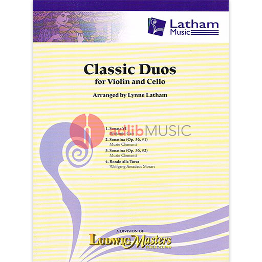 Classic Duos - Violin/Cello Duet Latham 701166