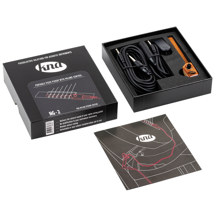 Classical Guitar Pickup - KNA NG-2 Classical Guitar Pickup with Volume Control